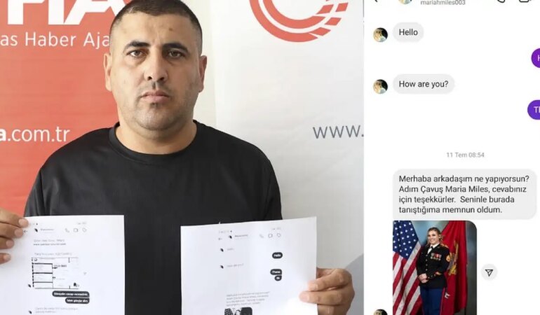 ‘Amerikan ordusunda askerim’ Diyen Kadın Hesap Binlerce Lira Dolandırdı