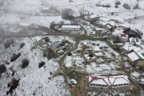 Erzincan'a İlk Kar Yağdı, Sobalar Yakıldı