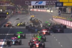 Formula 2 Yarışında Korkunç Kaza! Yarış Pisti Savaş Alanına Döndü