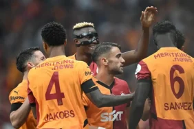 Galatasaray Rize'ye 5 Attı! Rams Park Alev Alev!