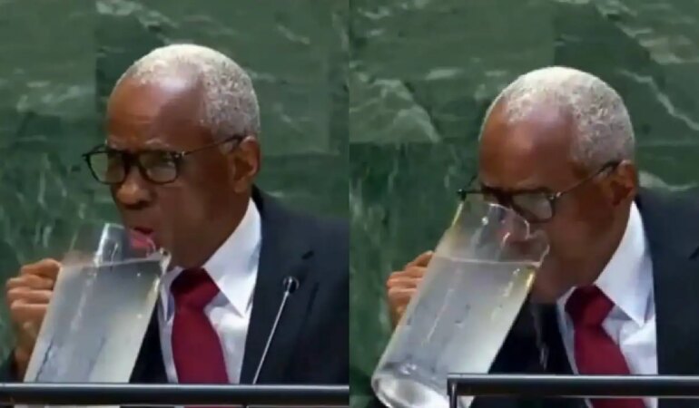 Haiti Devlet Başkanının Sürahi İle İmtihanı!