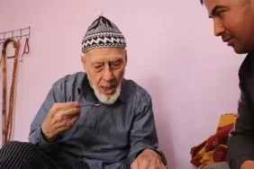 Hatay'da 103 yaşındaki Beşir Sünger'in sağlıklı yaşam sırlarını oğlu açıkladı