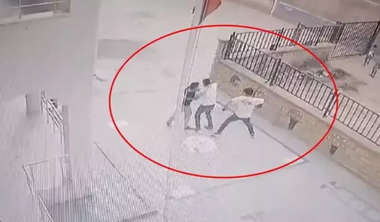 Mardin’de biri boksör iki kardeş nöbetçi öğretmeni dövdü!