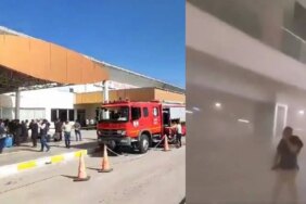 Van Hava Limanı'nda Korkutan Yangın! Yolcular Tahliye Edildi