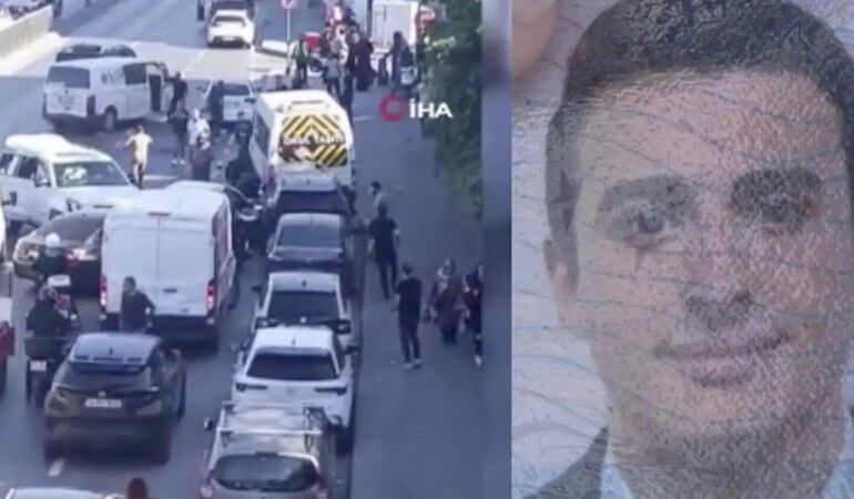 Avcılar’da Trafiği Savaş Alanına Çeviren Şahsın Aracı Çaldığı Anlar Kamerada