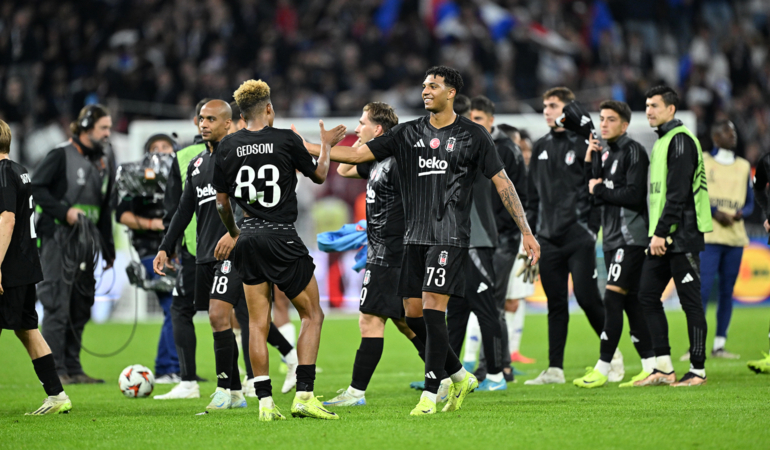Beşiktaş, Lyon’un serisine nokta koydu