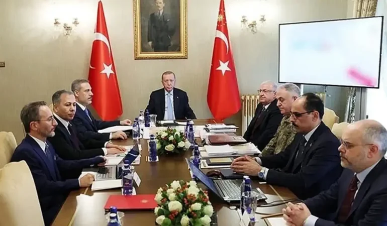 Cumhurbaşkanı Erdoğan güvenlik zirvesini topladı
