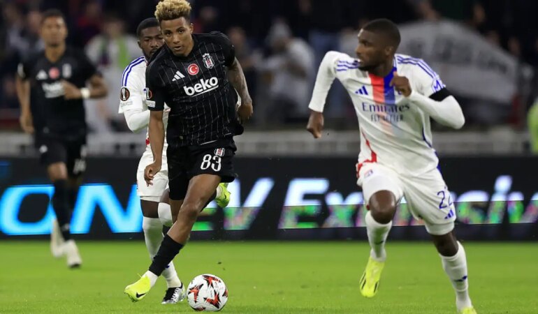 Ersin Devleşti! Beşiktaş İlk 3 Puanını Aldı! Olimpik Lyon: 0