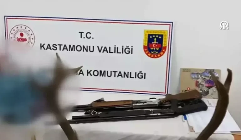 Kastamonu'da geyik etinden yapılan sucuk ele geçirildi