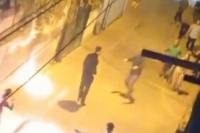 Kocasından Kaçıp Baba Evine Sığındı, Kocası Eve Molotof Attı
