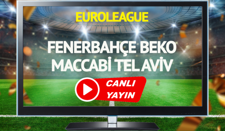 MAÇ ÖZETİ | Fenerbahçe Beko Maccabi Tel Aviv basketbol maçı S Sport geniş özet izle!
