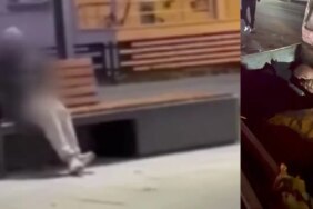 Parkın Ortasında Uygunsuz Hareketler Sergiledi! Görenler Şahsı Çöpe Attı