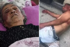Yüzüğünü Vermediği İçin Yaşlı Kadını Öldüresiye Döven Caniyi Mahalleli Hortumla Dövdü