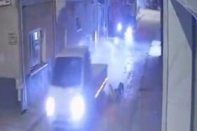 17 Yaşındaki Sürücü Polise Çarpıp Metrelerce Sürükledi! O Anlar Kamerada