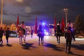 A Milli Futbol Takımı'na Kayseri'de Muhteşem Karşılama!
