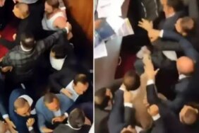 Ankara Büyükşehir Belediye Meclisi'nde Ebru Gündeş Kavgası! Yumruklar Havada Uçuştu!