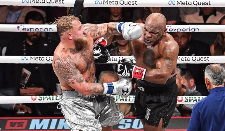 Jake Paul ile Mike Tyson bokstan men edildi
