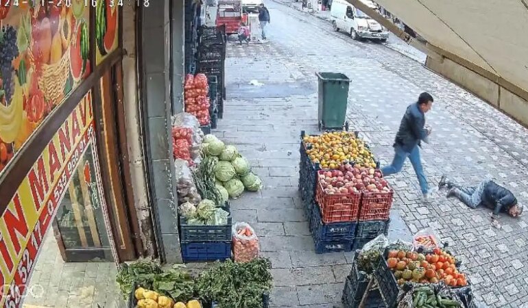 Kalp Krizi Geçirdiği Anlar Anbean Kaydedildi