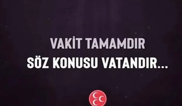 MHP'nin paylaşımları dikkat çekti! 3 gündür aynı saatte…