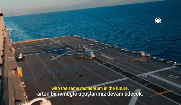 Selçuk Bayraktar "kısa bir özet" notuyla paylaştı: İşte Bayraktar TB-3'ün o görüntüleri