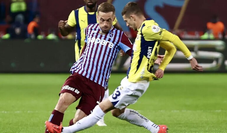 Trabzonspor 2-3 Fenerbahçe Maç Özeti ve Golleri İzle! 3 Kasım Pazar