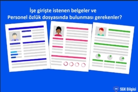 İşe Giriş Evrakları 2024 & Hepsini Online Al