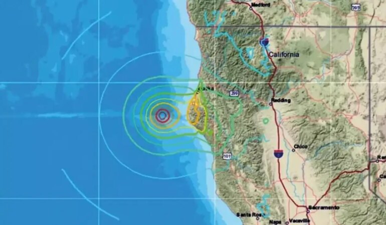ABD'nin Kaliforniya Eyaletinde 7 Büyüklüğünde Deprem! Tsunami Uyarısı Yapıldı