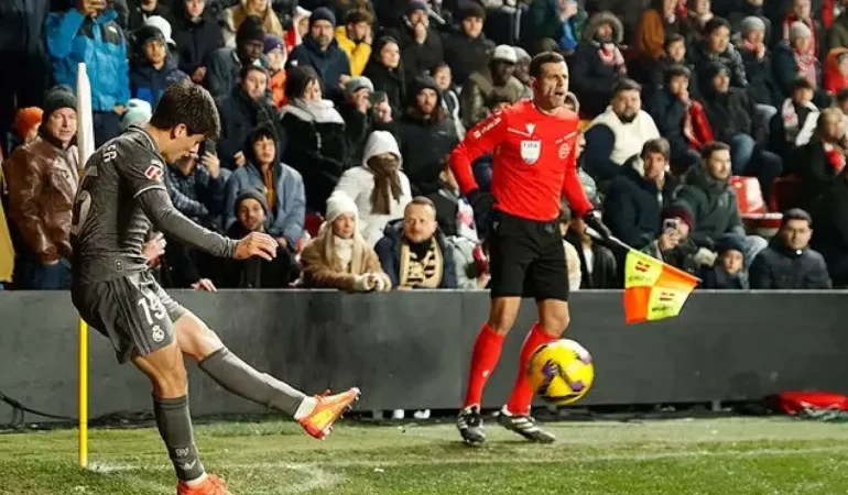 Arda Güler'in maç başlarken yaptığı hareket gündem oldu!
