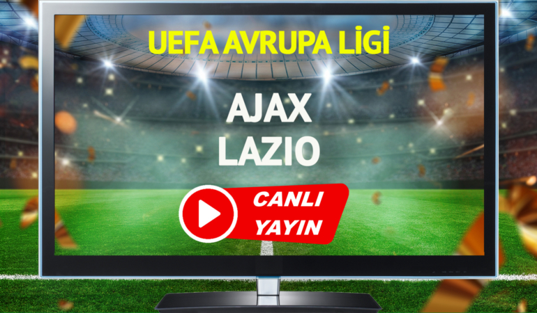 CANLI YAYIN | Ajax Lazio maçı TABİİ Spor canlı izle!
