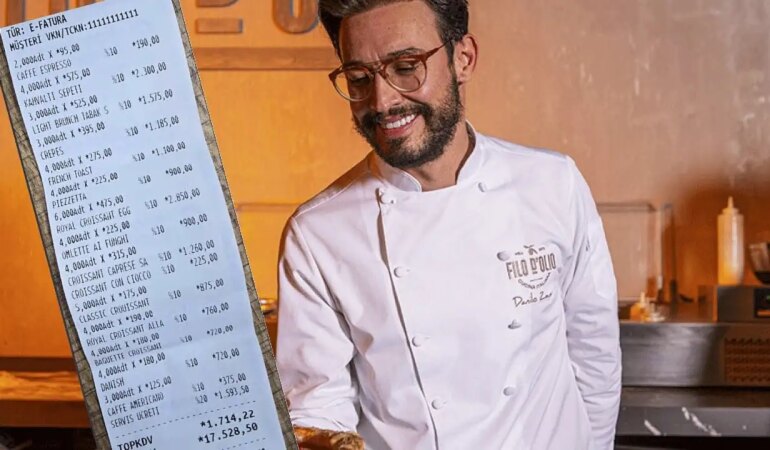 Danilo Şef'in Restoranında Gelen Hesap Dudak Uçuklattı