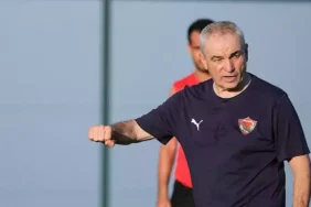 Hatayspor'da Rıza Çalımbay'dan hakem tepkisi