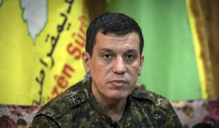 PKK/YPG Terör Örgütü Elebaşı Mazlum Abdi’den İtiraf Gibi Açıklama!