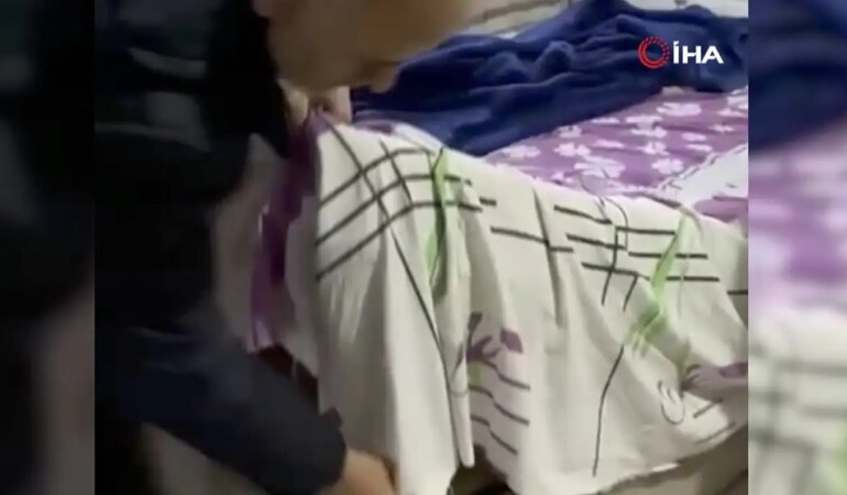 Saklanacak yer bulamayan firari hükümlü, bazanın içinden çıktı