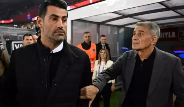 Şenol Güneş ve Volkan Demirel Maç Sonrası Açıklamalarıyla Maçın Önüne Geçti!