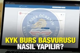 E-Devlet Burs Başvurusu Ekranı