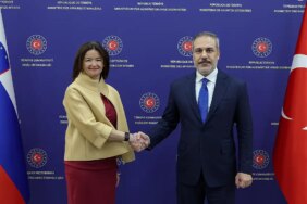 Bakan Fidan, Slovenya Başbakan Yardımcısı Fajon İle Bir Araya Geldi