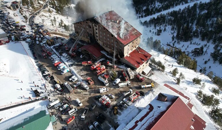 Bolu Kartalkaya’daki Yangında Alarmı Çaldı Mı? Otel Kimin?