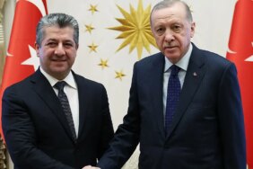 Cumhurbaşkanı Erdoğan, IKBY Başbakanı Mesrur Barzani’yi kabul etti