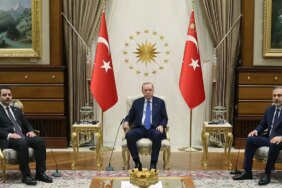 Cumhurbaşkanı Erdoğan, Suriye Dışişleri Bakanı Şeybani'yi Kabul Etti