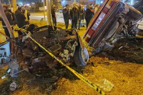 Feci Kaza Araç Kiye Ayrıldı