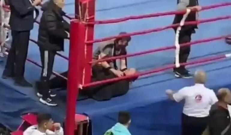 Kick boks maçında ortalık karıştı: 4 yaralı, 5 gözaltı