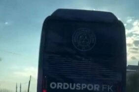 Orduspor Otobüsü Suriye'de