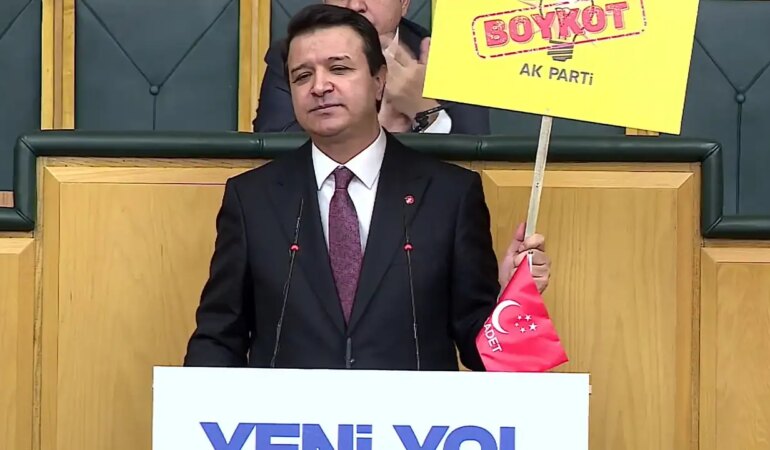 ‘Milletimizi AK Parti’yi boykot etmeye çağıyorum’
