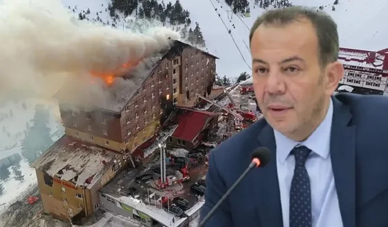 Tanju Özcan Otel Yangınına İlişkin Savcılığa Suç Duyurusunda Bulundu