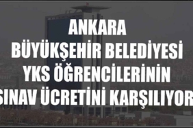 Ankara Büyükşehir Belediyesi YKS Yardımı