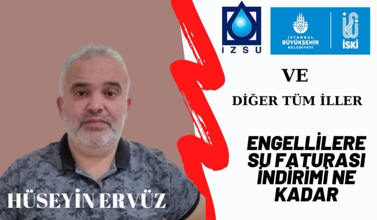 Engelli Su İndirimi Başvurusu Nasıl Yapılır? Gerekli Belgeler?