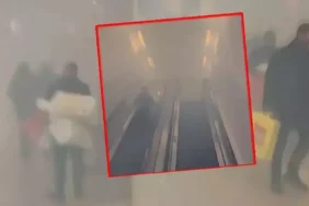 AVM’de Yangın Paniği