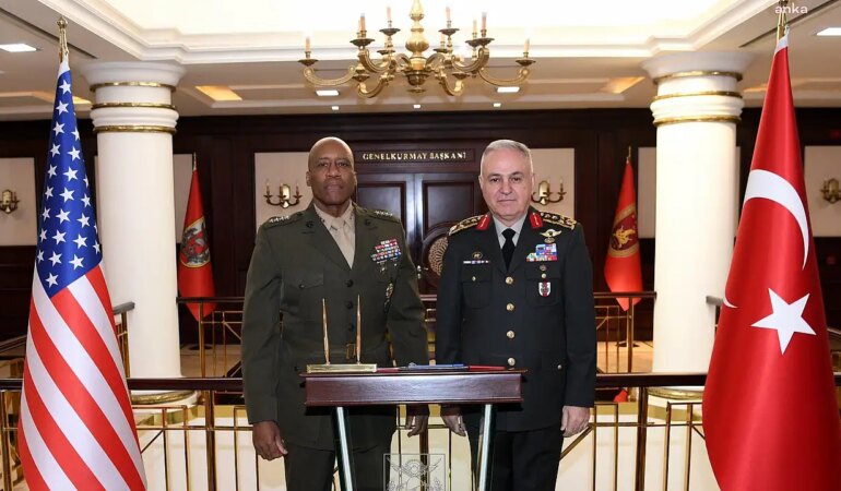 Genelkurmay Başkanı Orgeneral Gürak, ABD Afrika Komutanlığı Komutanı  ile görüştü