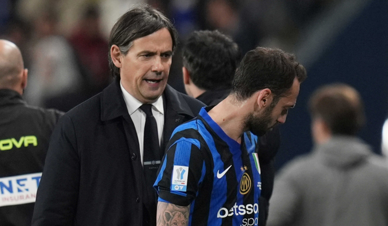 Inter Lazio maçı, Hakan Çalhanoğlu ilk 11’de!