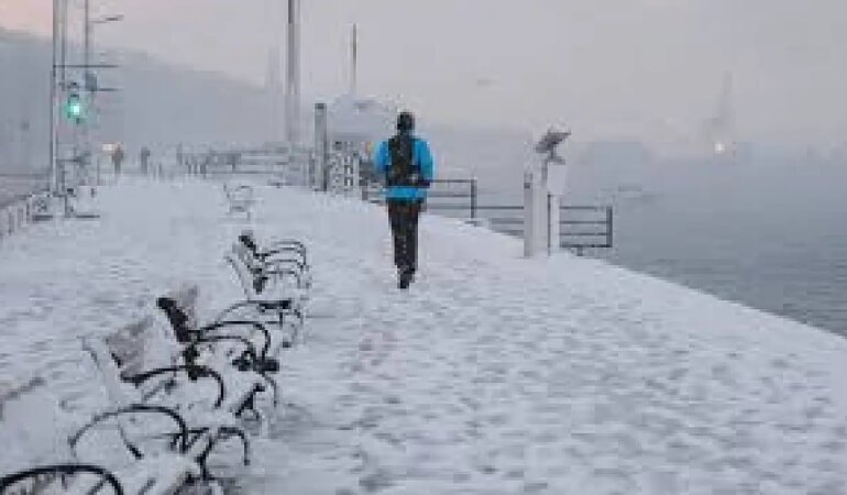 İstanbul’a Sibirya soğukları geliyor: 2 gün kar yağacak